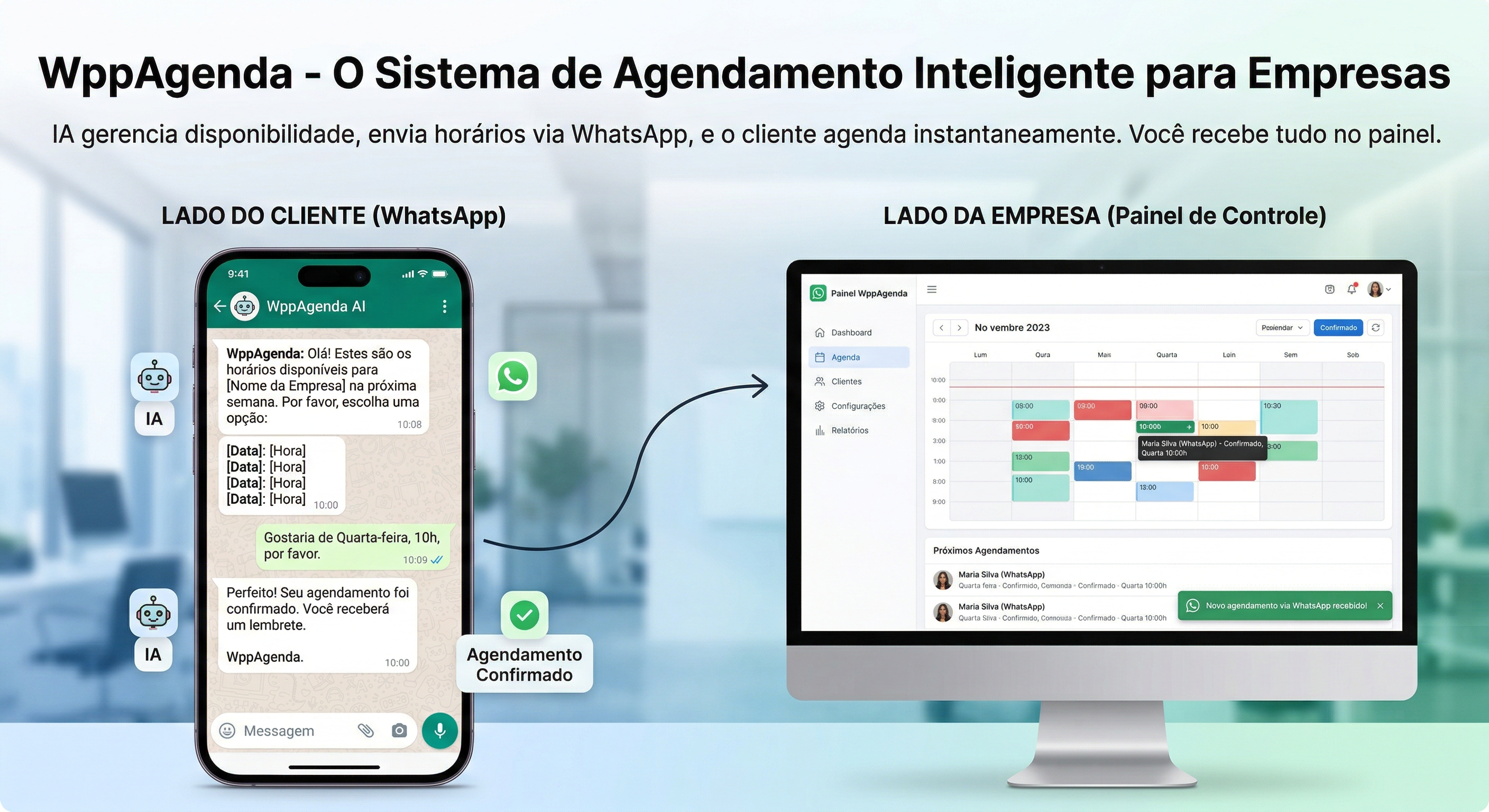 WhatsApp Agenda Demo